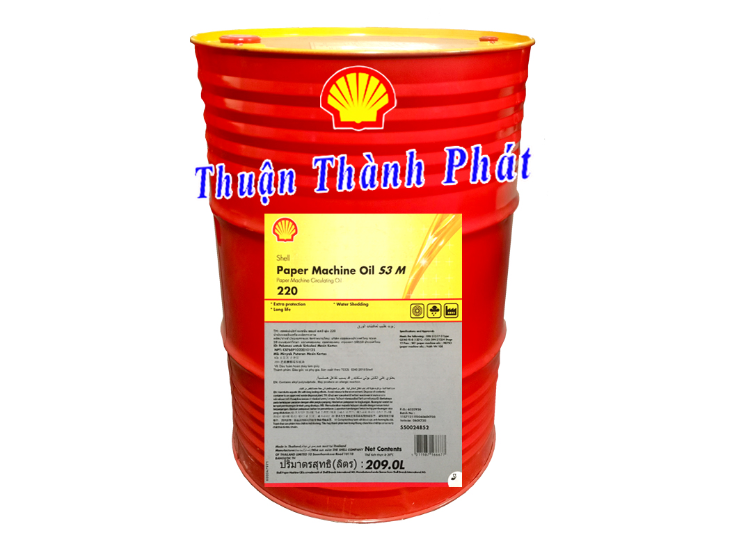 Xem chi tiết Paper Machine Oil S3 M220 Phuy